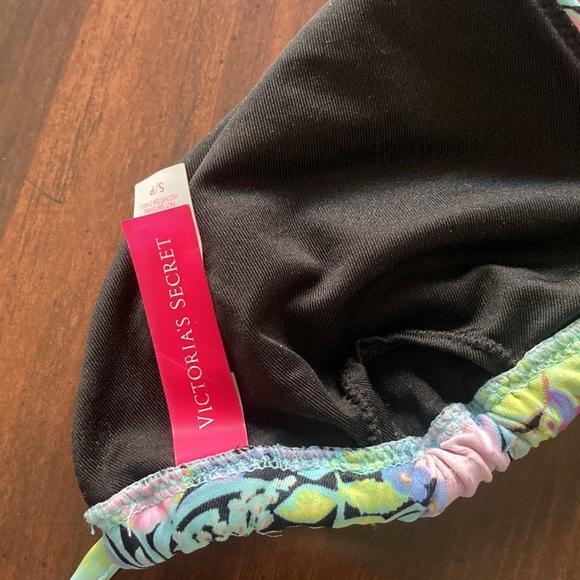 Vintage Victoria Secret Vintage Neon 90s Vibes Tropical 2 Piece Bikini Set - Picture 5 of 6